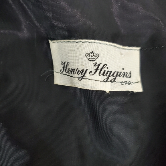 Vintage Henry Higgins Solid Black Sequin Fully Lined Evening Jacket New Year's - Picture 7 of 11